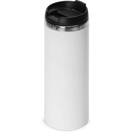 Термокружка герметичная, для сублимации, белый/черный