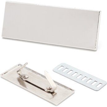 Шильд металлический