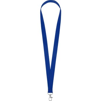 Тесьма с карабином для бэджа "828735" синий