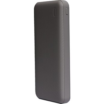 Зарядное устройство Power Bank "Rib 10" 10000 мАч, серый