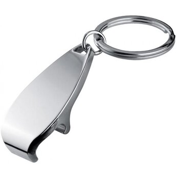 Открывалка-брелок для бутылок "Hastings" серебристый