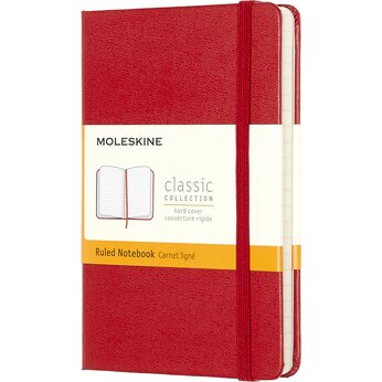 Блокнот "Classic Pocket" красный