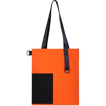 Сумка для покупок "Superbag Color", оранжевый 1655 C/черный