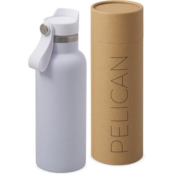 Вакуумная термобутылка «Pelican», 500 мл, белый