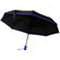 Зонт складной "Line" черный/синий