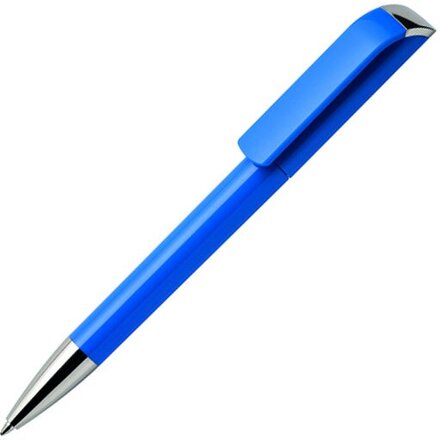 Ручка шариковая автоматическая "Tag C CR" светло-синий/серебристый