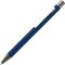 Ручка шариковая автоматическая "Straight Gum" софт-тач, темно-синий/антрацит