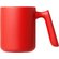 Кружка матовая с прямой ручкой "Axio", 360 мл, красный