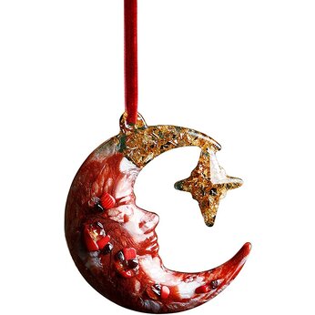 Елочные игрушки (Полумесяц) Гранат