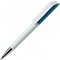 Ручка шариковая автоматическая "Flow BC CR" белый/темно-бирюзовый