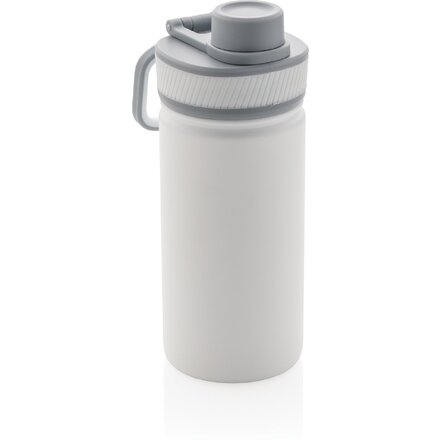 Бутылка для воды "P436.193", белый/серый