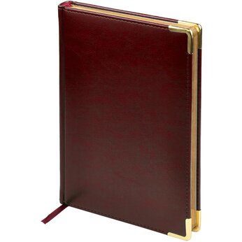 Ежедневник недатированный «Sidney Nebraska» А5, бордовый