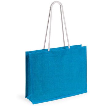 Сумка для покупок хозяйственная "HINT", бирюзовый/белый