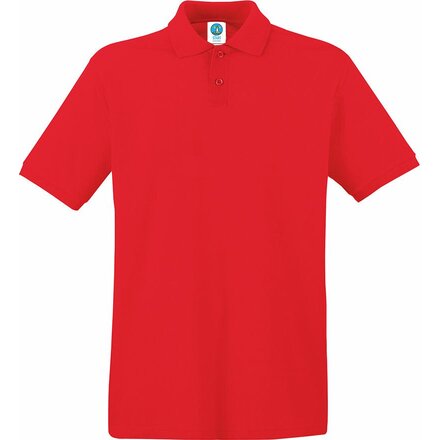 Рубашка-поло мужская "Apollo" 180, L, красный