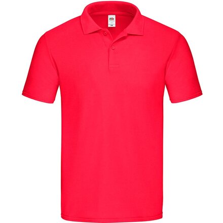 Рубашка-поло мужская "Original Polo" 185, M, красный