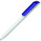 Ручка шариковая автоматическая "Flow Pure MATT B" белый/темно-фиолетовый