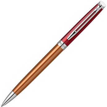 Шариковая ручка Waterman Hemisphere French riviera, оранжевый/красный/серебристый