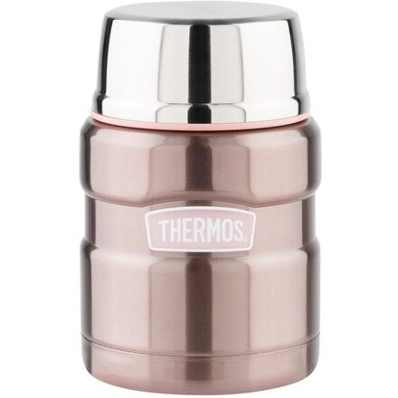 Термос для еды "Thermos SK3000-P" розовый/серебристый