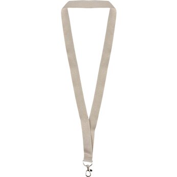 Ланьярд с карабином, бежевый