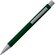 Ручка шариковая автоматическая "Abu Dhabi" софт-тач, темно-зеленый/серебристый