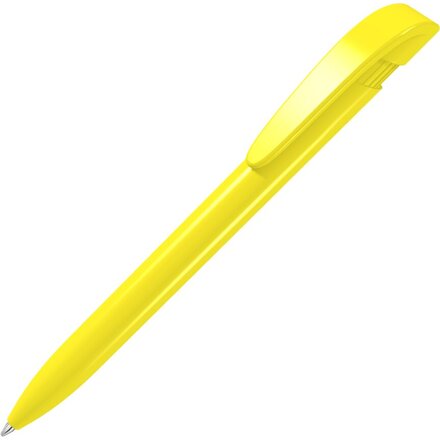 Ручка шариковая автоматическая "Antibac Yes" желтый