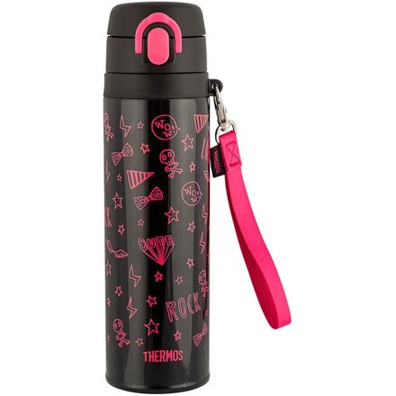 Термос "Thermos JNT-550 BK-P" черный/розовый