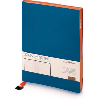 Ежедневник недатированный «Mercury» А5, синий