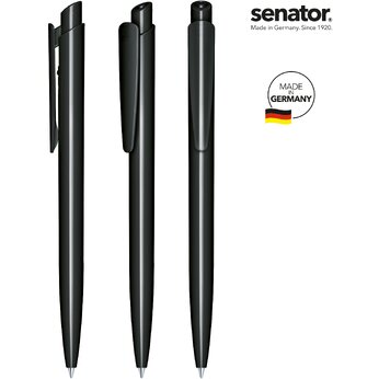 Ручка шариковая автоматическая "Dart Polished" черный