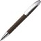 Ручка шариковая автоматическая "View GOM C CR" коричневый/серебристый