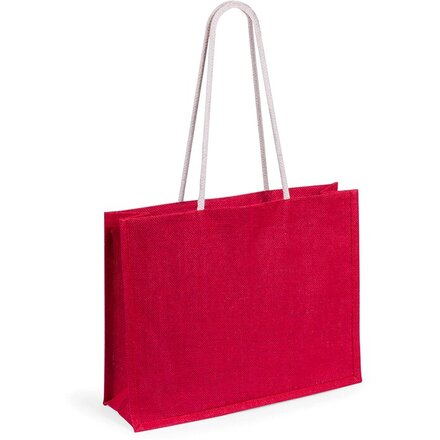 Сумка для покупок хозяйственная "HINT", красный/белый