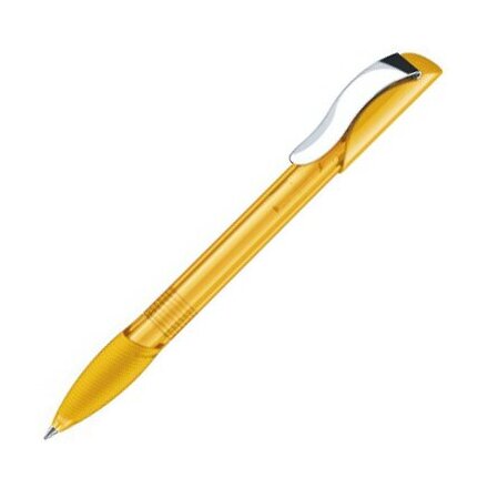 Ручка шариковая автоматическая "Hattrix Clear SG MC" желтый