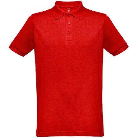 Рубашка-поло мужская "Berlin" 200, L, красный