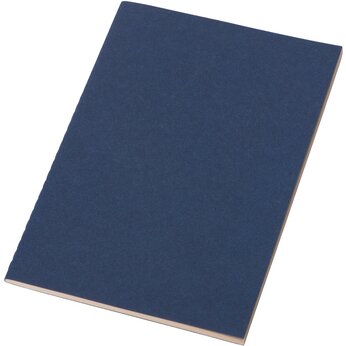 Блокнот "Monet", гибкая обложка A5 из моющегося крафта, 32 листа, темно-синий