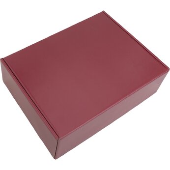 Коробка подарочная "Hot Box", бордовый