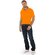 Рубашка-поло мужская "Boston" 180, L, оранжевый