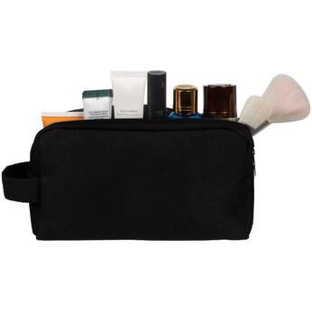 Косметичка из переработанной ткани "Lia", черный
