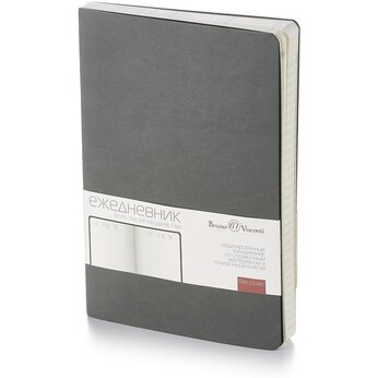 Ежедневник недатированный "Megapolis Flex" серый