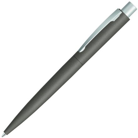 Ручка шариковая автоматическая "Lumos Stone" коричневый/серебристый