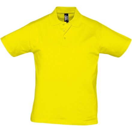 Рубашка-поло "Prescott Men" 170, XL, лимонный
