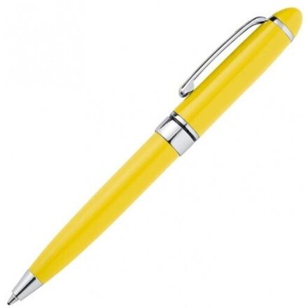 Ручка шариковая автоматическая "Elizabethtown" желтый/серебристый