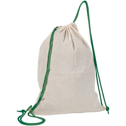Сумка-рюкзак "Londonderry" бежевый/зеленый