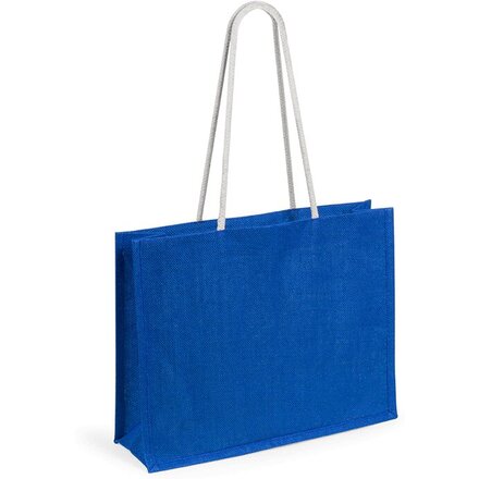 Сумка для покупок хозяйственная "HINT", синий/белый