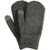 Варежки-рукавицы "Dunant", темно-серый меланж 431 C