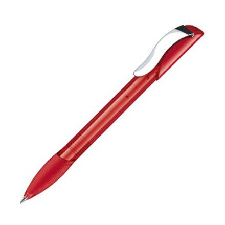 Ручка шариковая автоматическая "Hattrix Clear SG MC" красный