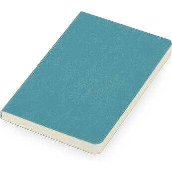 Блокнот "Softy 2.0", гибкая обложка A6, 80 листов, голубой, размер А6