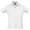 Рубашка-поло мужская "Summer II" 170, XS, х/б, белый