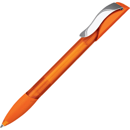 Ручка шариковая автоматическая "Hattrix Clear SG MC" оранжевый
