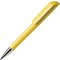Ручка шариковая автоматическая "Flow C CR" желтый/серебристый
