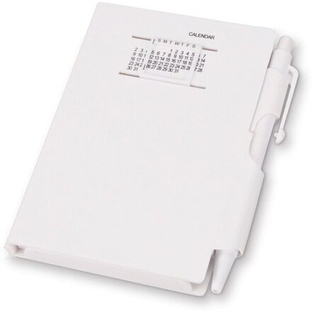 Записная книжка "Альманах" с ручкой, белый