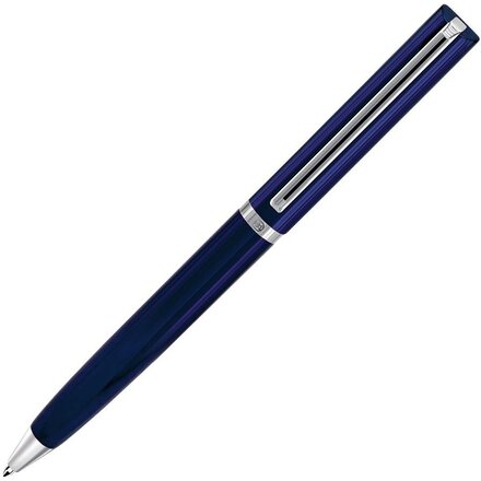 Ручка шариковая автоматическая "Bullet" синий/серебристый